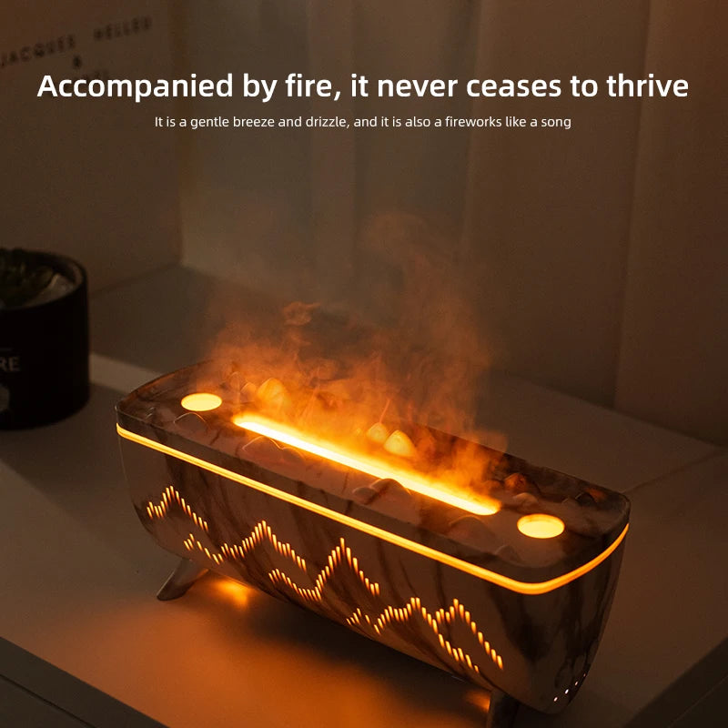 LumaJelly 2-in-1 Jellyfish & Flame Diffuser