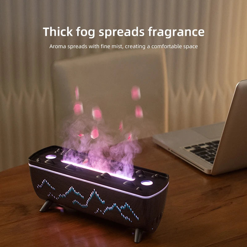 LumaJelly 2-in-1 Jellyfish & Flame Diffuser